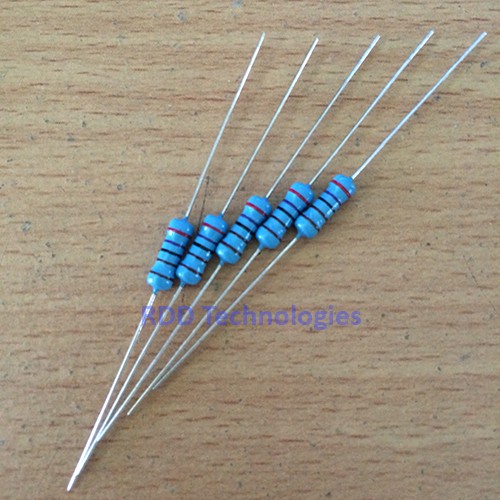 Paket Resistor Metal Film 1/2 Watt 1% 50pcs/Resistor
