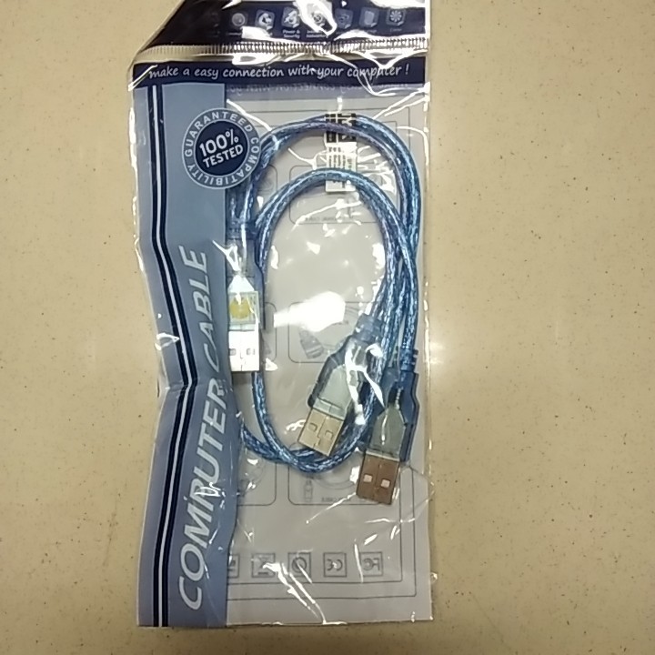 NYK Kabel USB Male to USB Male Cabang