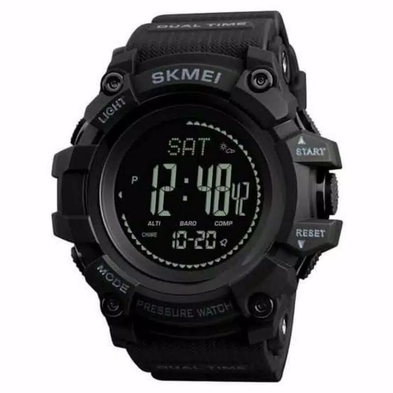 Jual Skmei 1358 Jam Tangan Altimeter Barometer Thermometer Kompas Indonesia|Shopee Indonesia