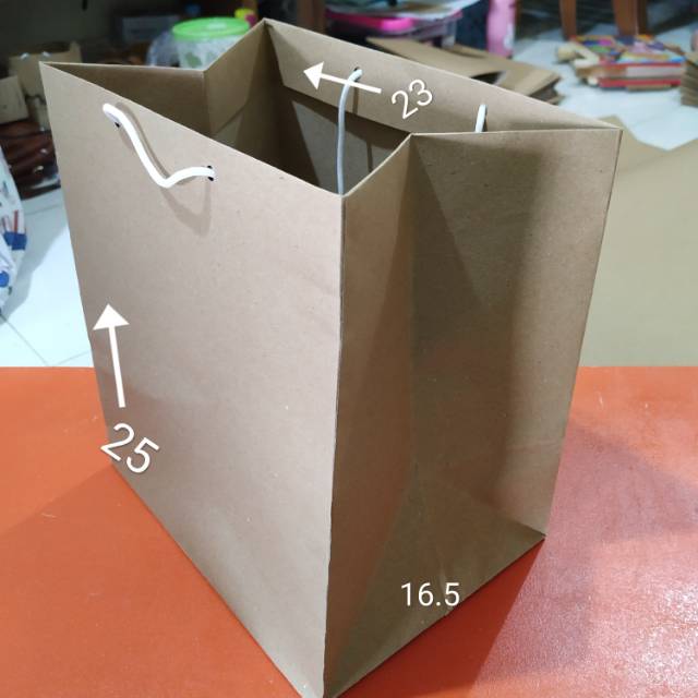 

Paperbag coklat polos