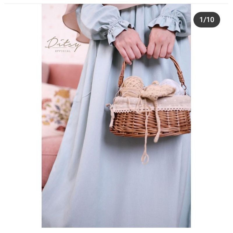 Ditsy Visline pistachio S