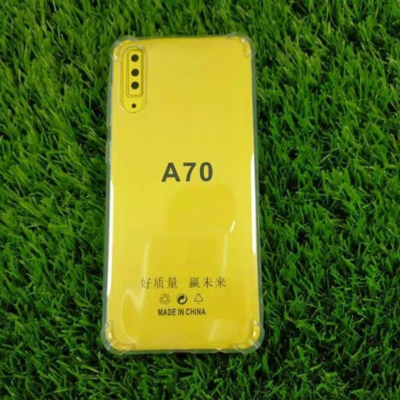 Anti Crack Samsung A70 Case Silikon Bening Samsung A70 A70S