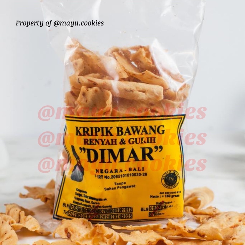 

Keripik Bawang Dimar Snack Gurih 160gram