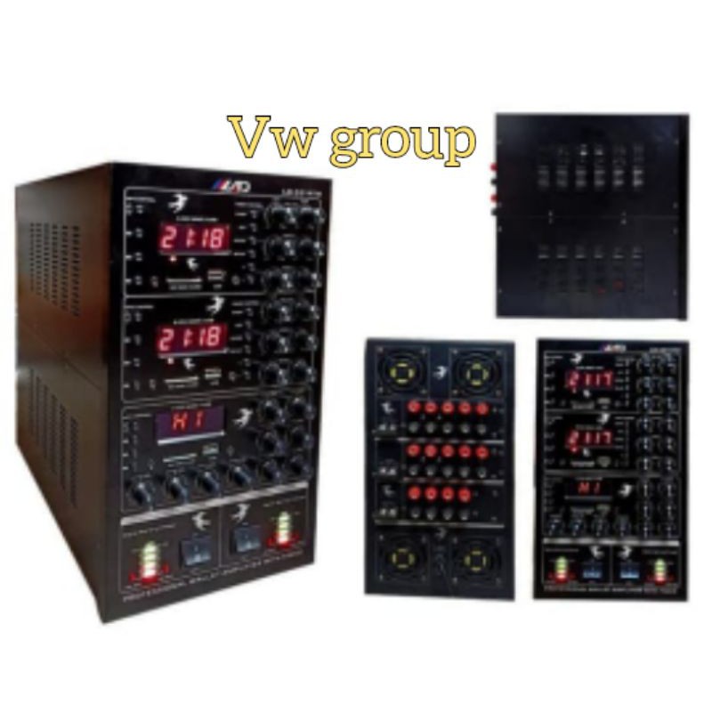 AMPLI LAD LD 3214 TM AMPLIFIER WALET LAD 3214TM 3 PLAYER ORIGINAL