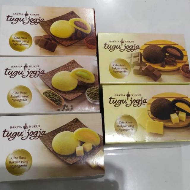 Bakpia kukus tugu jogja