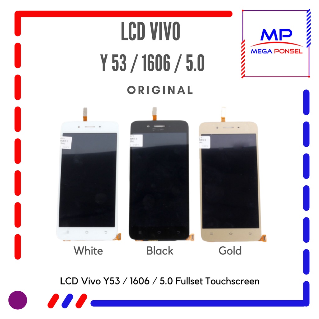LCD Vivo Y53 / LCD Vivo 1606 Fullset Touchscreen