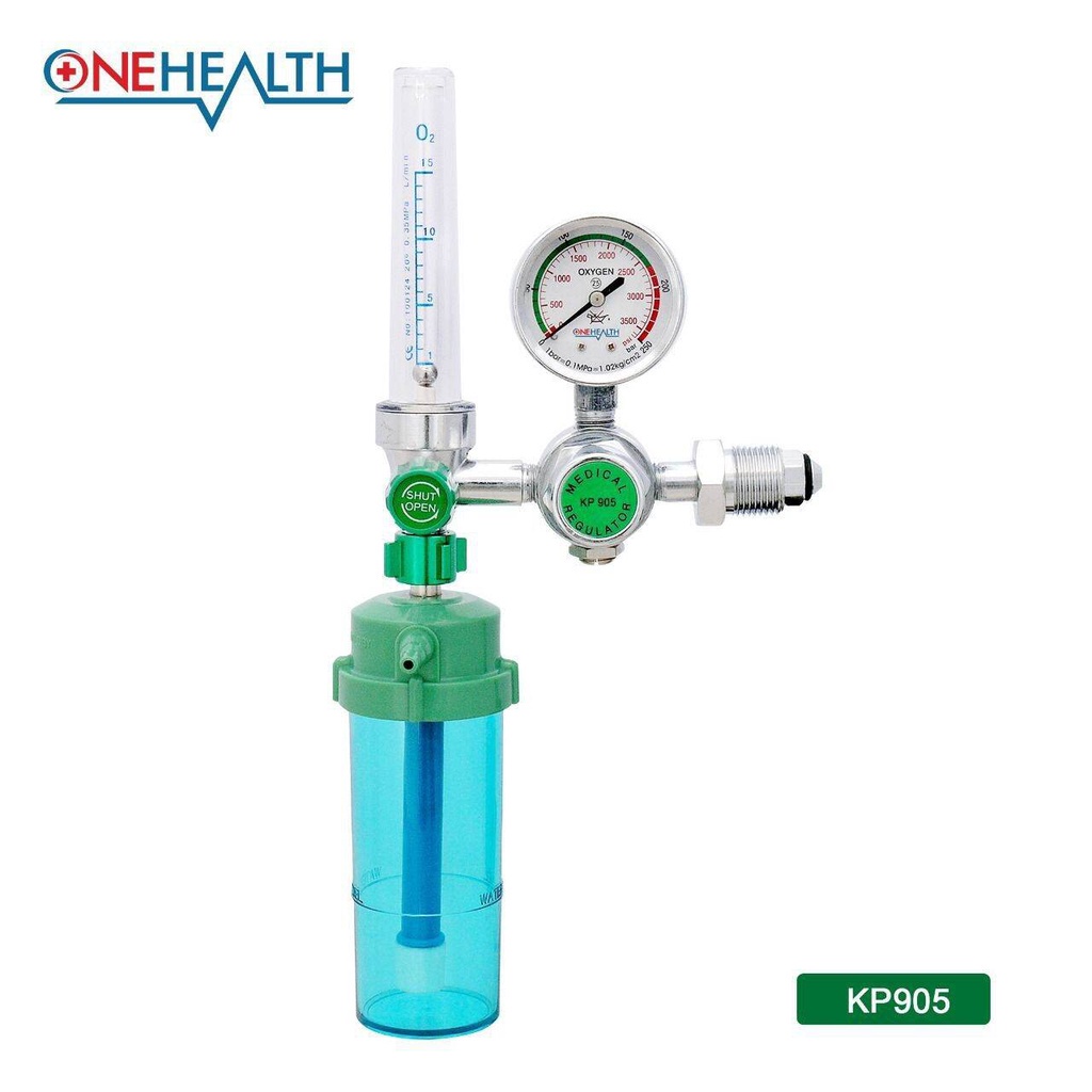 ONEHEALTH TABUNG OKSIGEN Medical Oxygen Cylinder 6.7L 1m³ Regulator Oksigen Onehealth KP905