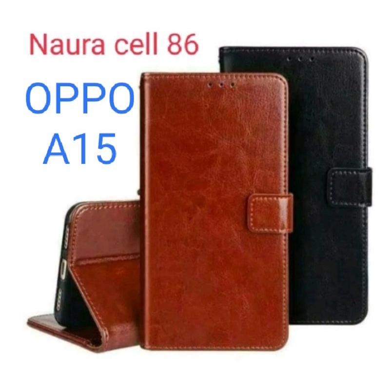 silikon Dompet hp, flip cover dompet,OPPO A15