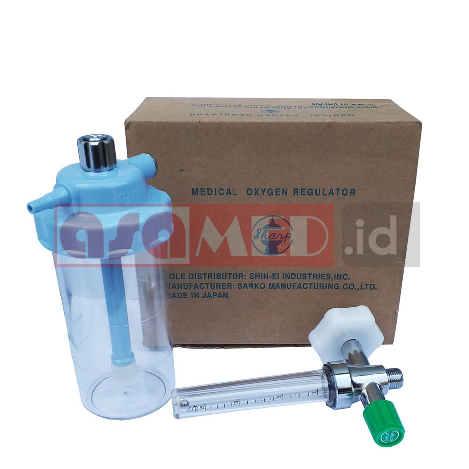 Regulator tabung oksigen Sharp japan