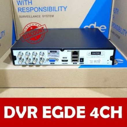 DVR EDGE 4CH 1080P FOR 2MP GARANSI 1 TAHUN
