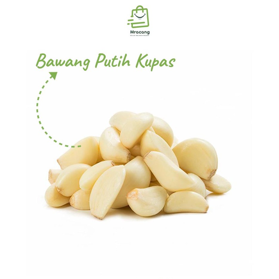 Bawang Putih Kupas Bulk 1kg