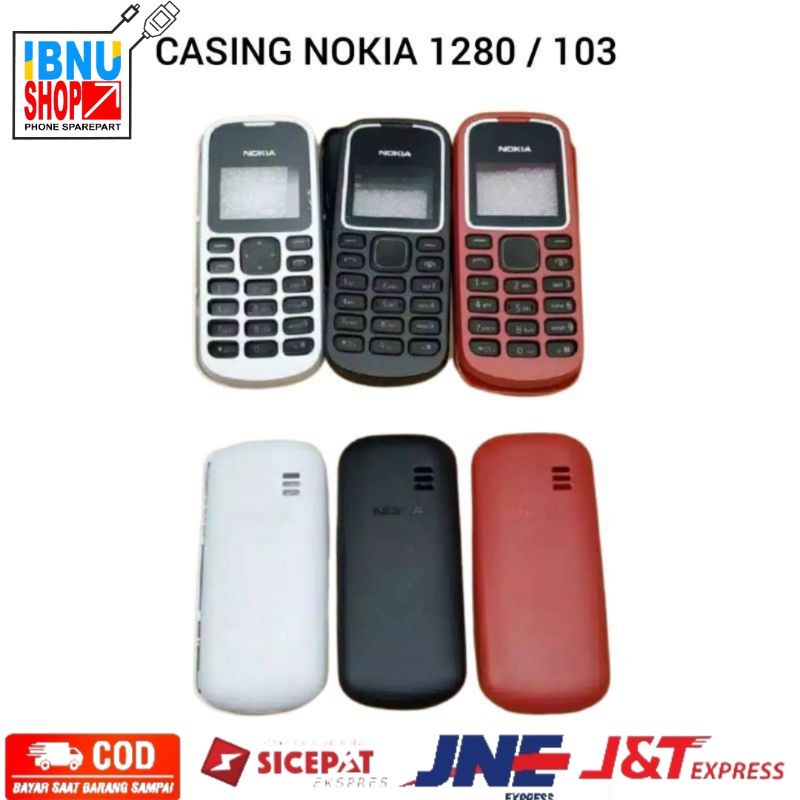 Casing kesing housing Nokia 1280 Cassing Kessing Cashing n1280