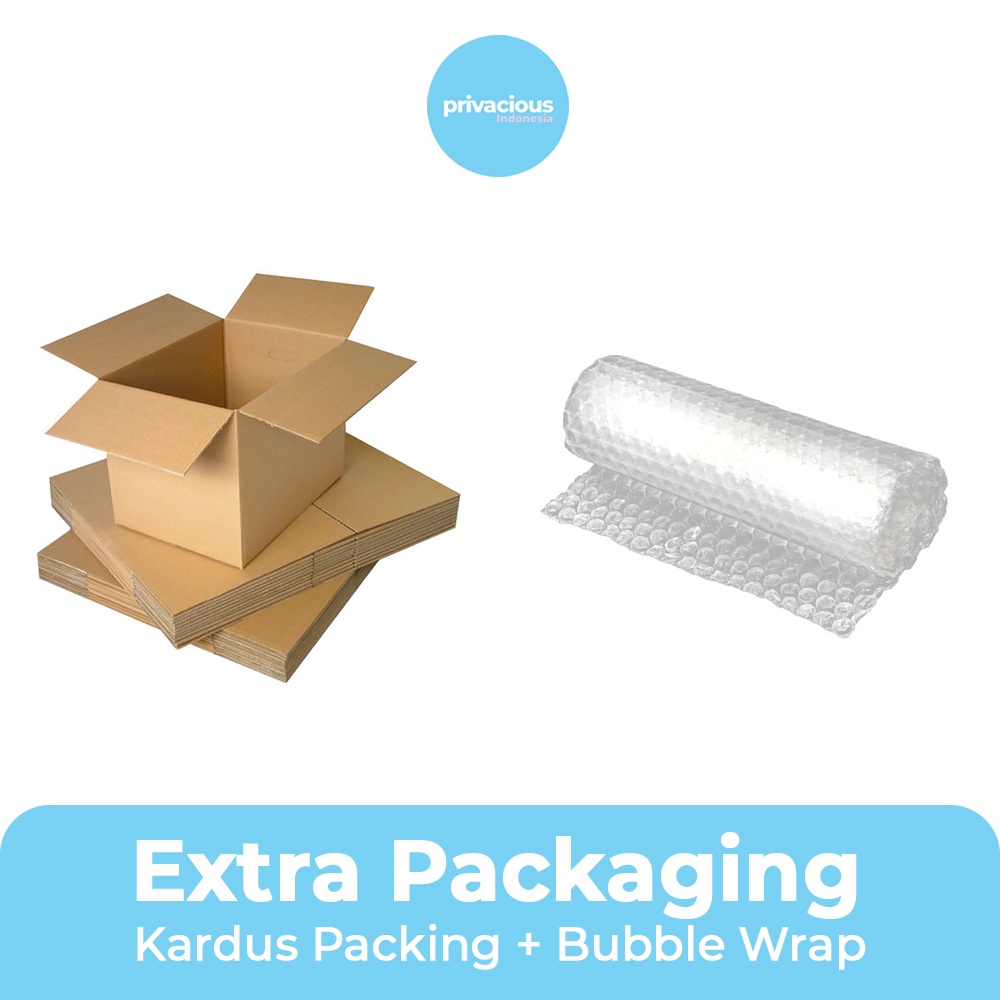

Extra Safe Packaging Kardus + Bubble Wrap