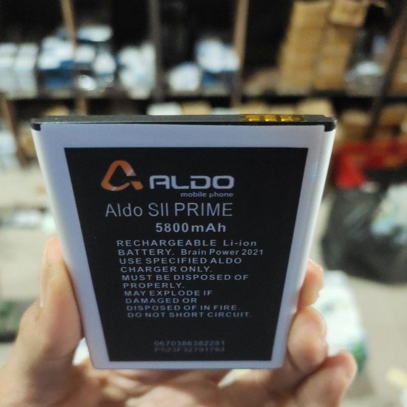 Baterai Aldo S11 Prime Original 99%