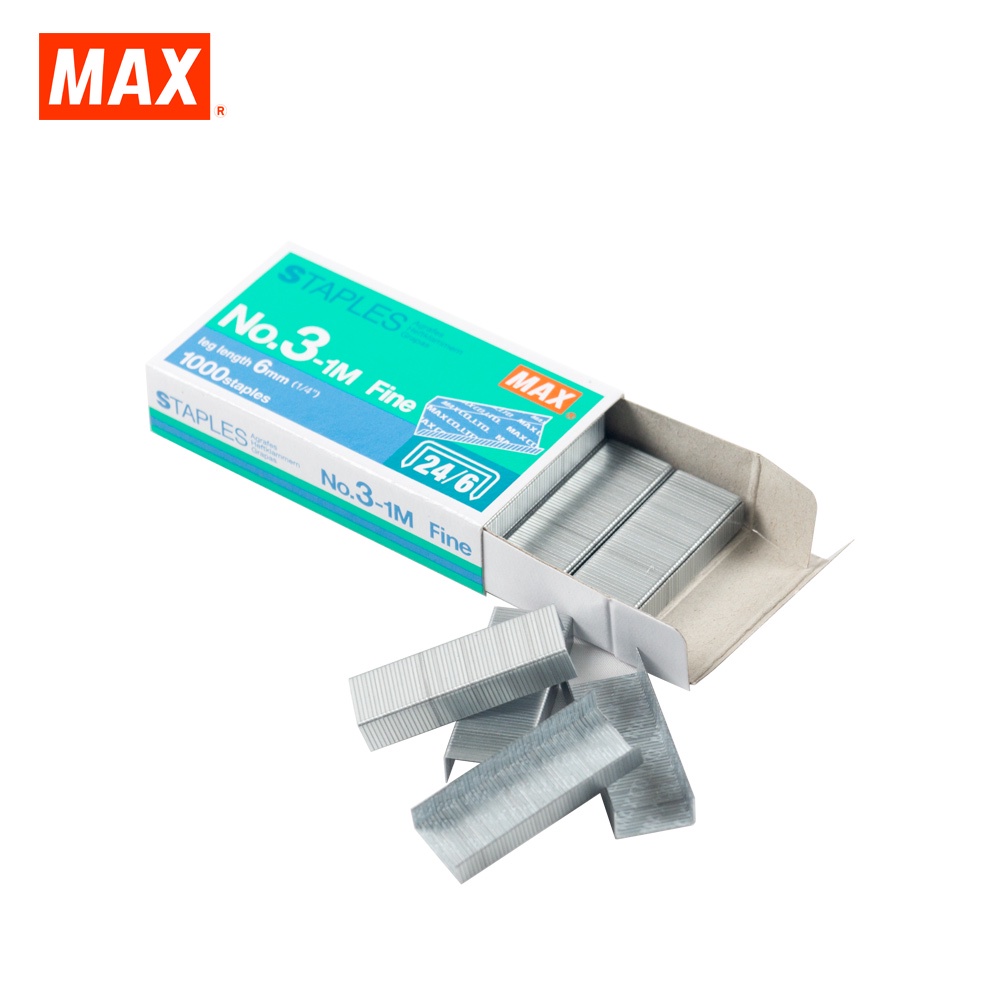

STATIONERY HAUL- Staples / Isi Stapler / Refill Stapler MAX No. 3-1 M