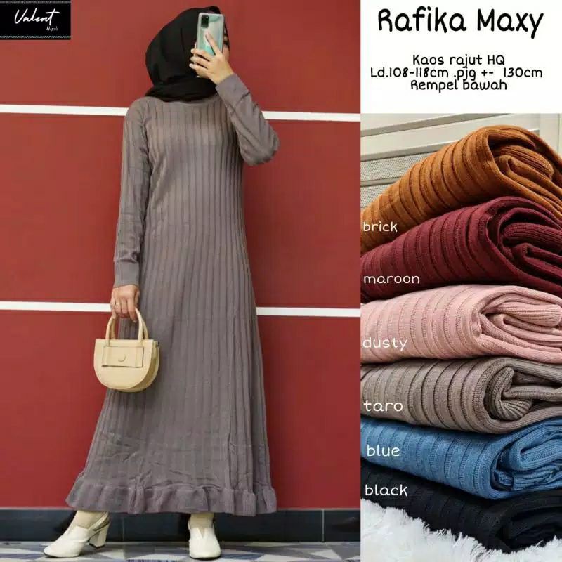 RAFIKA MAXY DRESS ORI BY VALENT