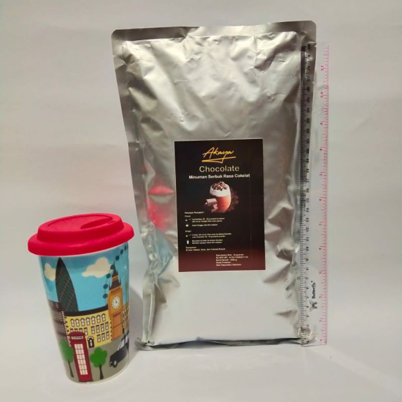 

Chocolate 1 kg / 1.000 gr minuman bubuk merk Akaya
