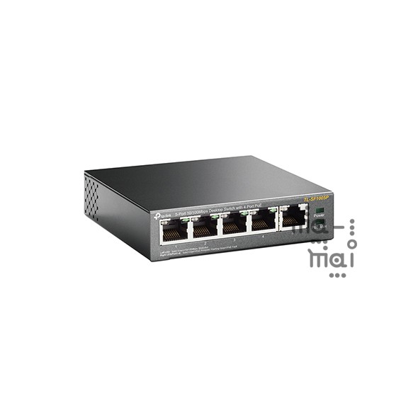 TP-Link Switch TL-SF1005P 5-Port 10/100Mbps Desktop Switch