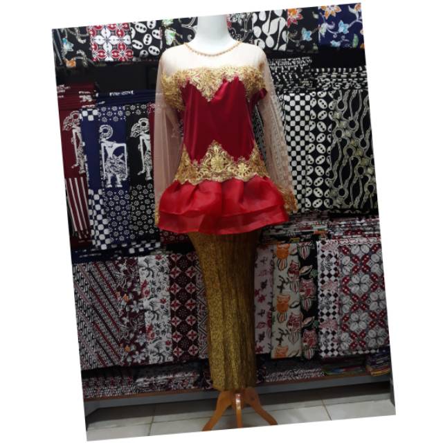 KEBAYA BLUDRU ORGANZA