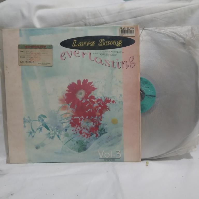 Laserdisk Laser disk lobe song everlasting bekas piringan hitam