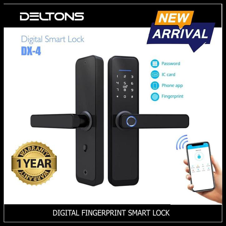 Jual Produk Terbaik Kunci Pintu Digital Smart Door Lock Fingerprint Smart Lock Shopee Indonesia