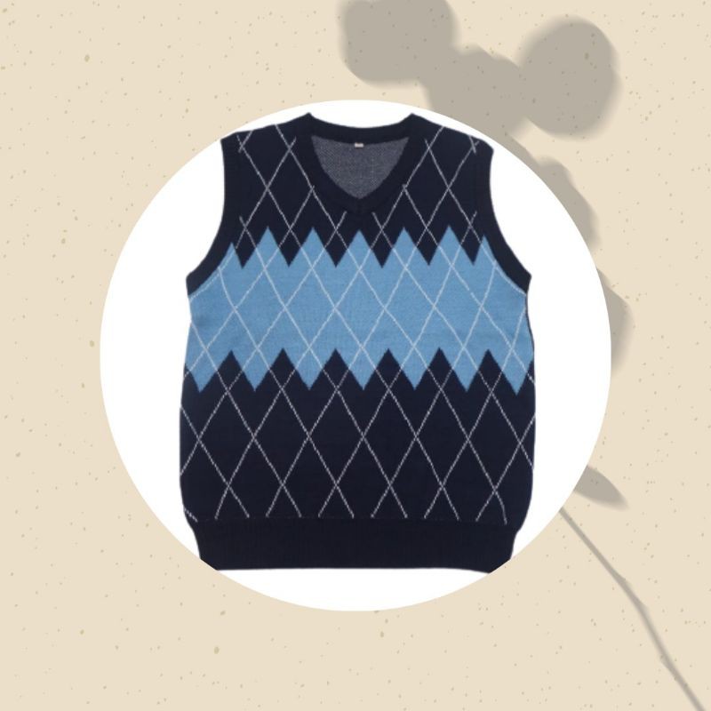 NAJAHSTORE /Rompi rajut sido /sido knit vest