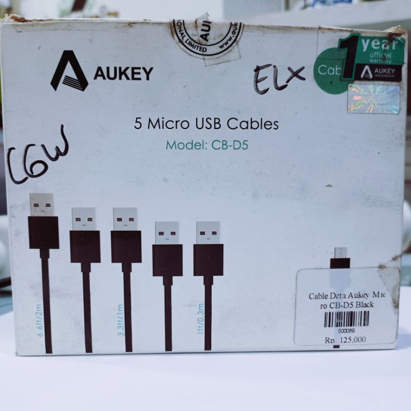 Kabel Data Aukey Micro