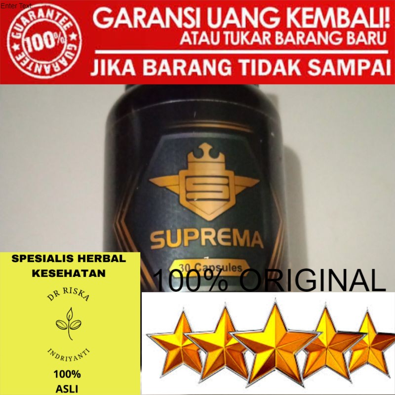 100% ASLI Obat-Kuat-BPOM-Suprema-Capsules 100% Original Asli