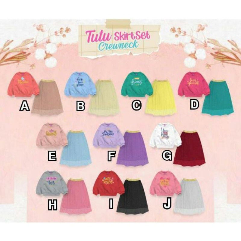 Baju Anak Celana Mini Jilbab Import Lucu Tunik A2O8 Motif Kaos Jumbo Kulot Jeans Halus Rok Perempuan