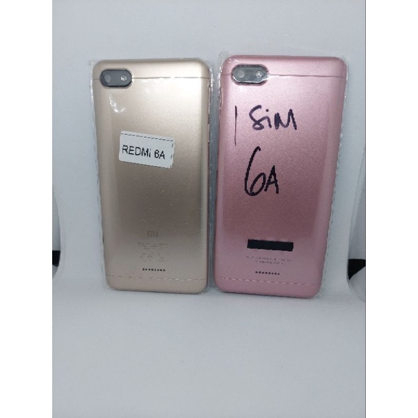 BACKDOOR XIAOMI REDMI 6A 1 SIM SINGLE SIM TUTUP BELAKANG HP