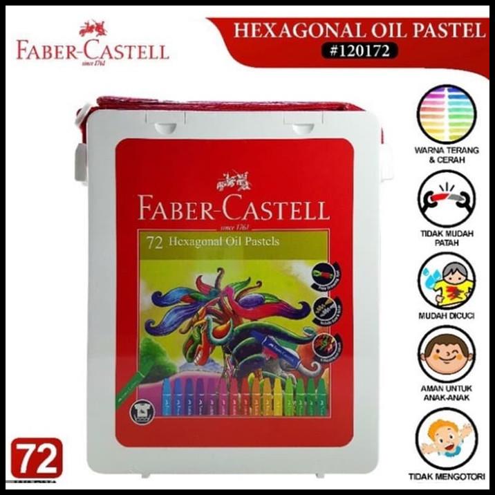 

Crayon / Oil Pastel Faber Castell 72 ( Set ) Original