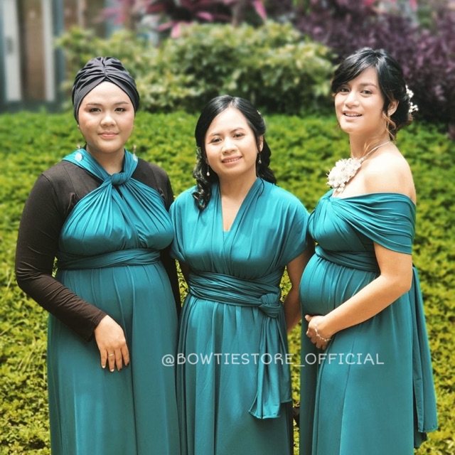 Multiway dress tosca / infinity dress / prewedding dress / maternity dress / dress bridesmaid
