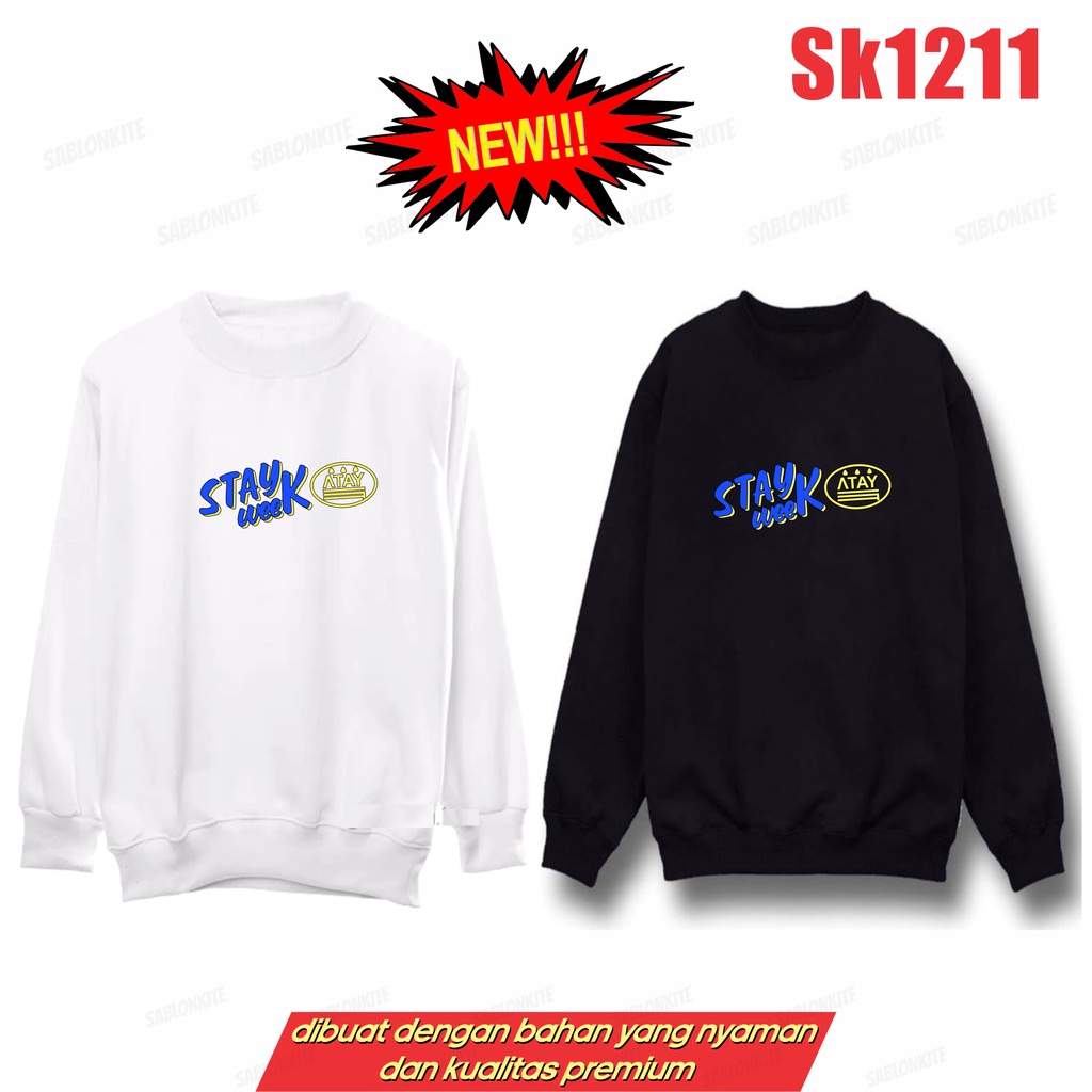 MURAH!!! HOODIE SWEATER STRAYKIDS STAY SK1211 WEEK UNISEX BYK WARNA