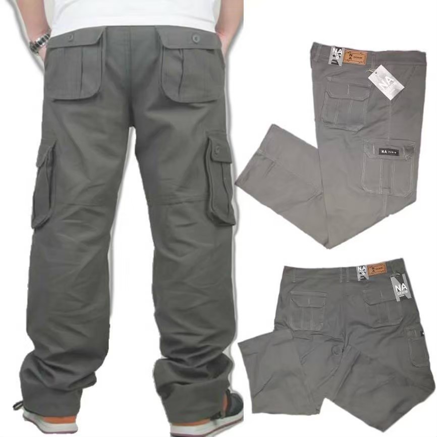 Celana Cargo Pria/ Cargo Jumbo Ukuran Besar / Cargo Big Size pria / Cargo Ukuran Jumbo /Celana Cargo