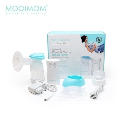 Mooimom Natural Comfort Breast Pump/Pompa Asi Elektrik