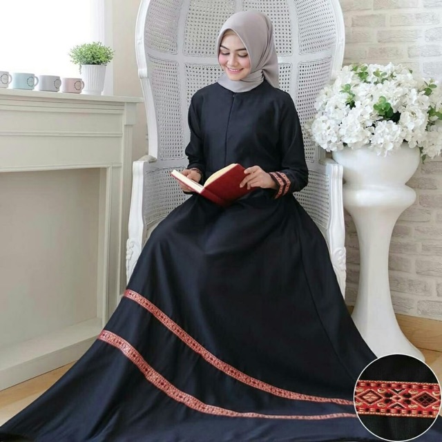 Ready 5 warna FC- MARLINA MAXI (REAL PIC) / gamis wanita murah