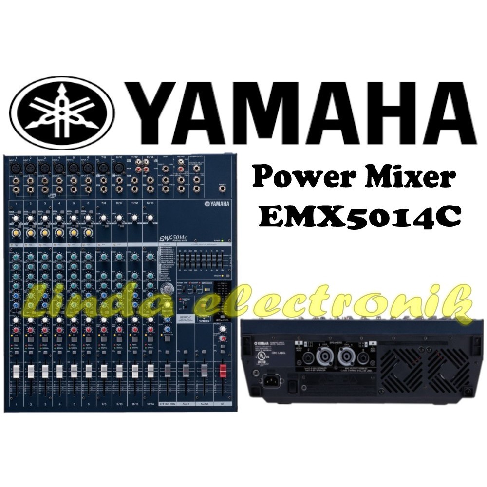 Power Mixer Audio Yamaha EMX5014C EMX 5014C ORIGINAL Garansi Resmi