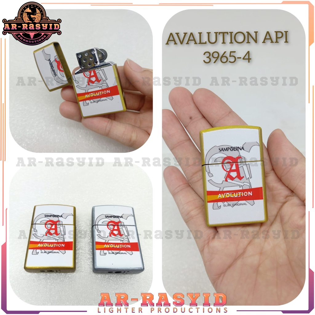 Korek Api Roda Api Gas Cool The Lighter Motif Sampoerna Avolution 3965-4