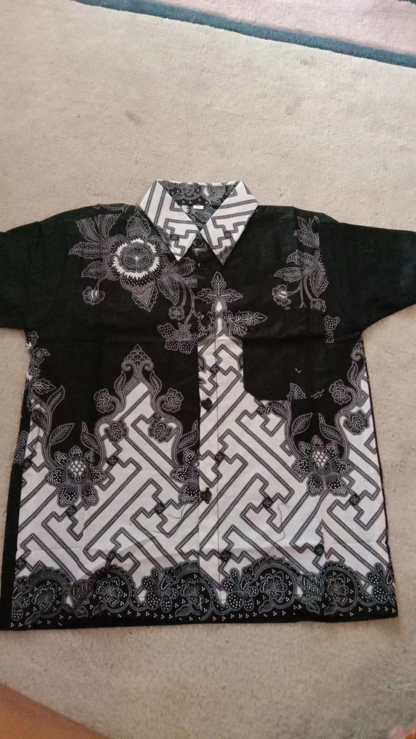 Shopashop Solo Kemeja Batik Anak Lengan Pendek Jan Ethes