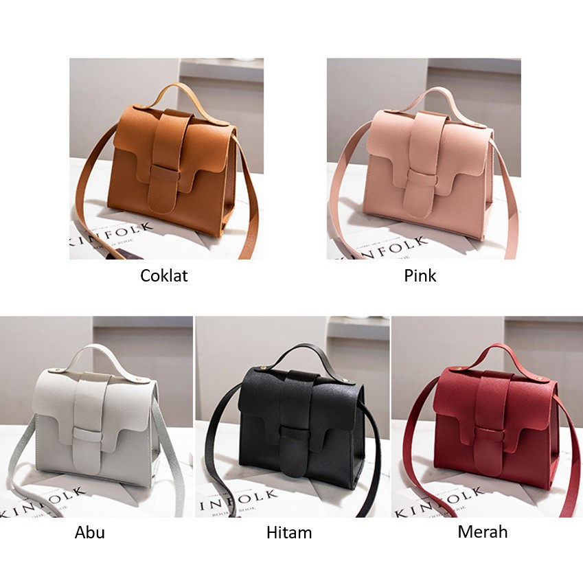 Grosir - T386 Tas Selempang Wanita / Tas Fashion / Tas Wanita / Slingbag / Tas Import Batam