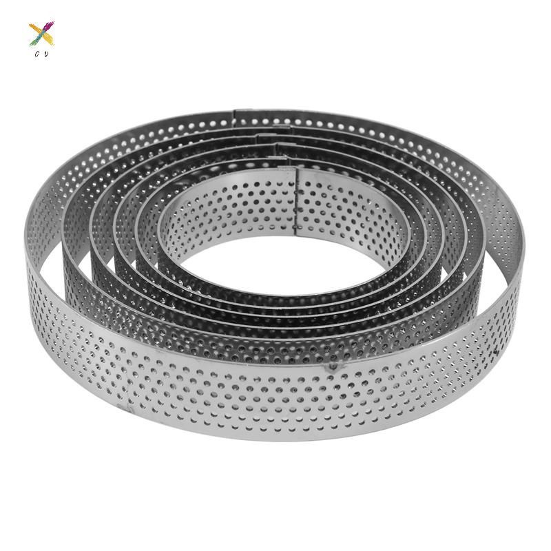 PERFORATED RING STAINLESS ISI 6 PCS