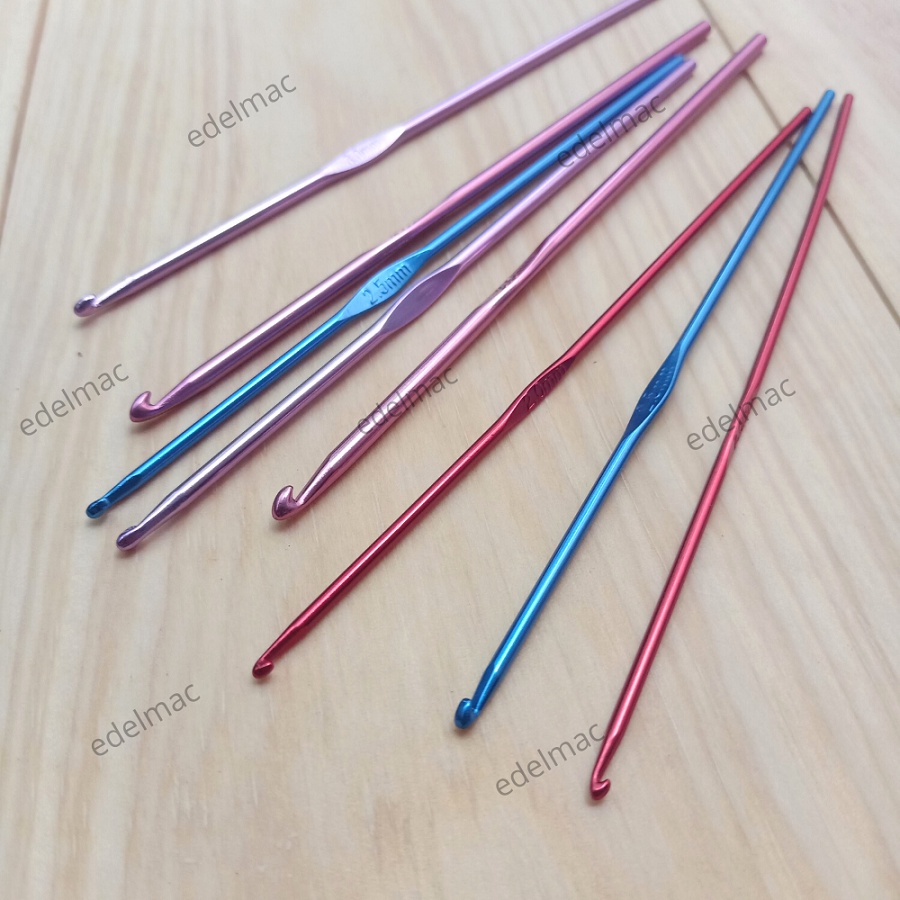 8pc Jarum Rajut | Crochet Hooks Knitting Sewing Needle