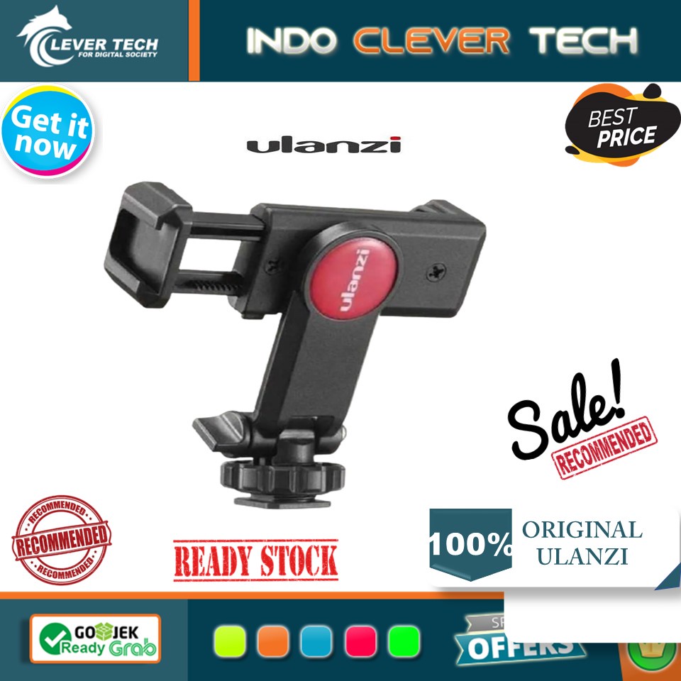 Ulanzi ST-06 Hot Shoe Phone Clip Mount