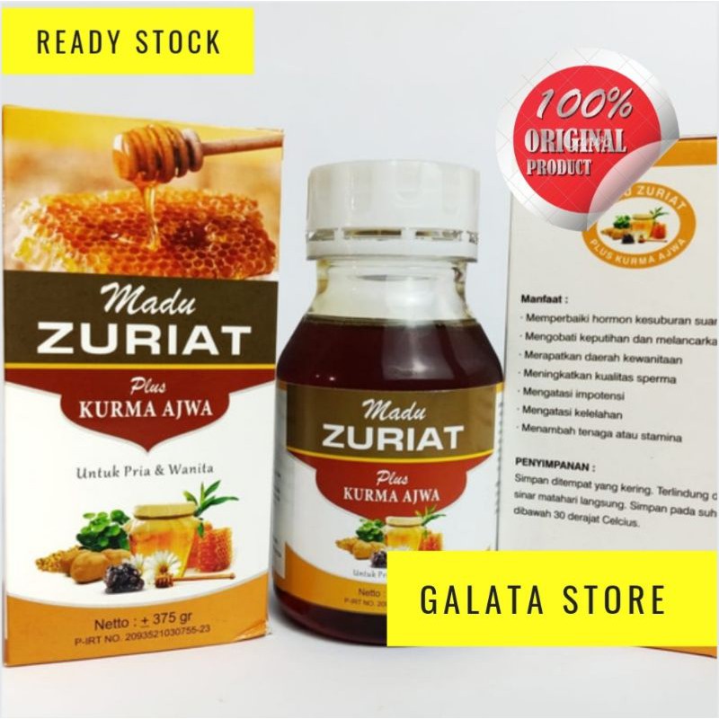 

MADU ZURIAT PLUS KURMA AJWA 350ml