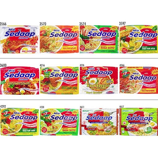 Mie Sedaap Instant Korean Spicy Chicken / Mie Sedap All Variant Goreng / Kuah