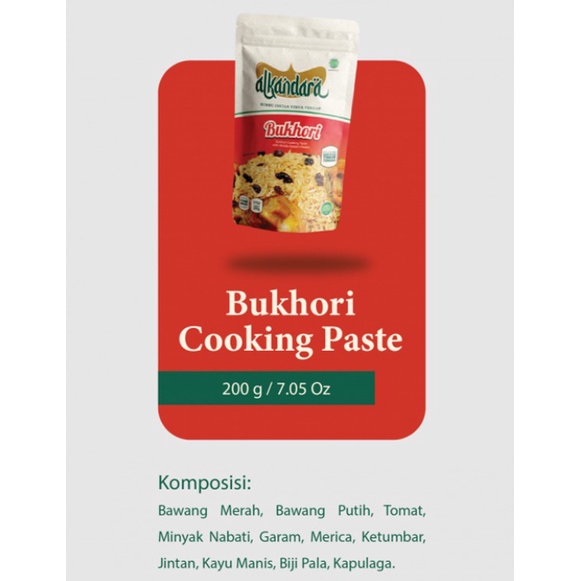

Instan-Masak-Bumbu- Bumbu Instan Nasi Kebuli, Briyani, Mandhi - 200 Gram - Bumbu Kabsah -Bumbu-