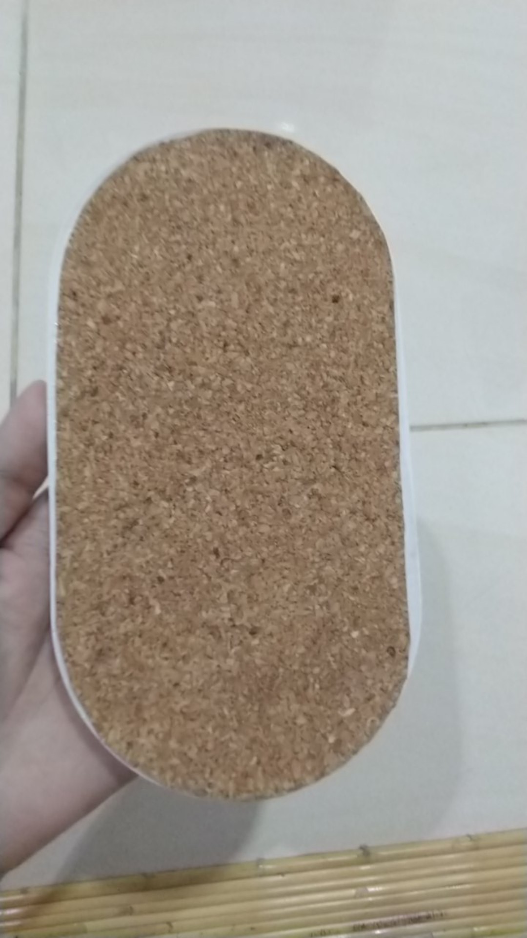 Ovale - Tatakan Tray Coaster Concrete