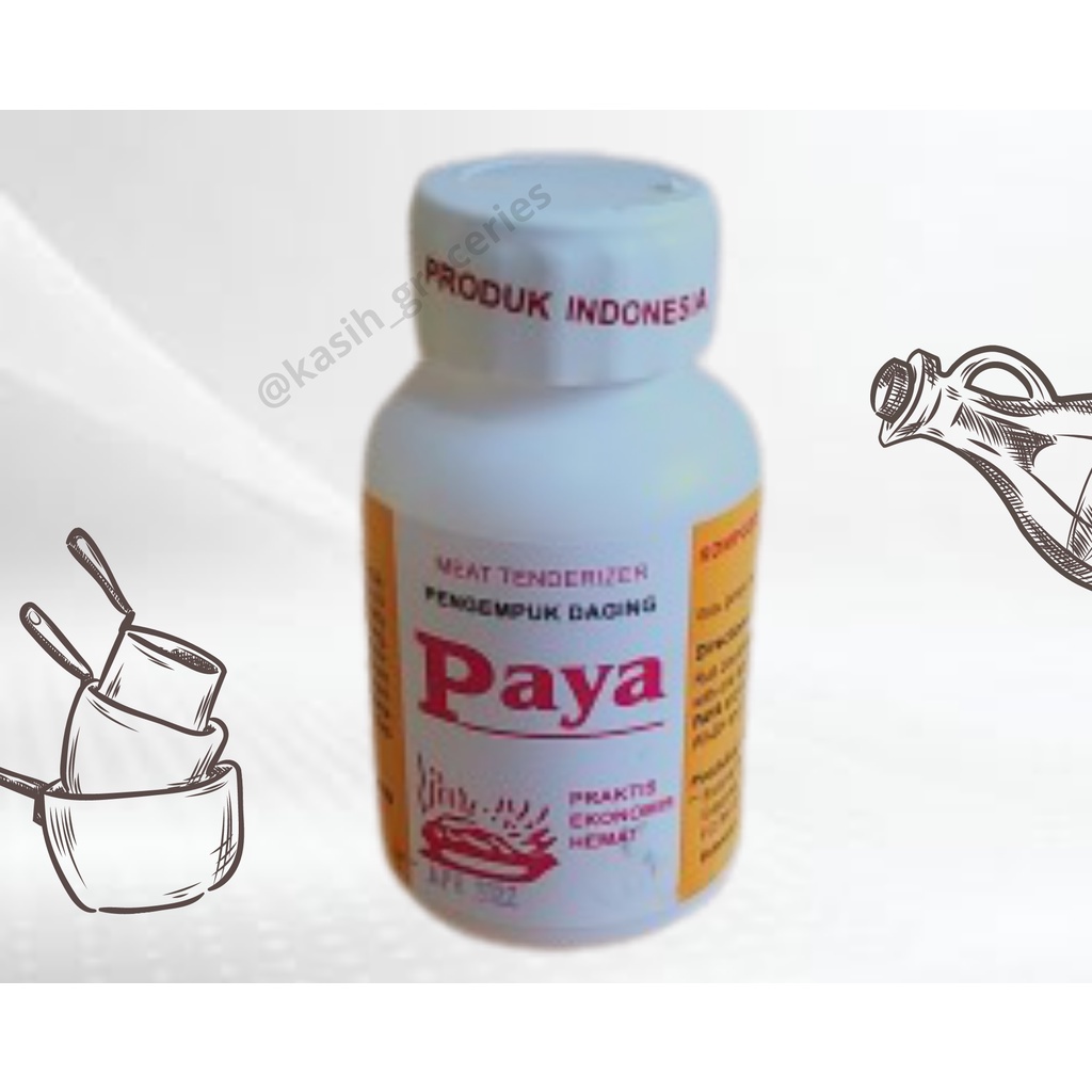 

Pengempuk Daging Pays 70gram / Meat Tenderize