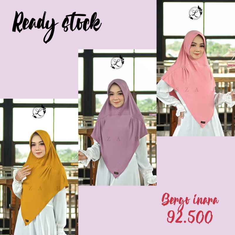 bergo latisza// khimar terbaru//bergo inara