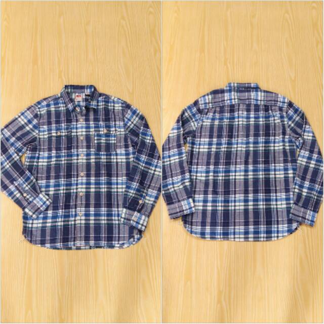 Kemeja Flanel Pria Levi's Original Tangan Panjang sz.M / 2317 (Man/Pria)